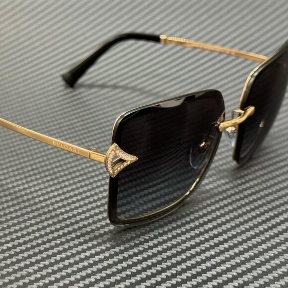 Women\'s Gold BVLGARI Sunglasses New main image 4